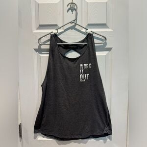 Reebok Women’s Sport Tank Top. Size Large. Grey. Diamond Back Workout At…